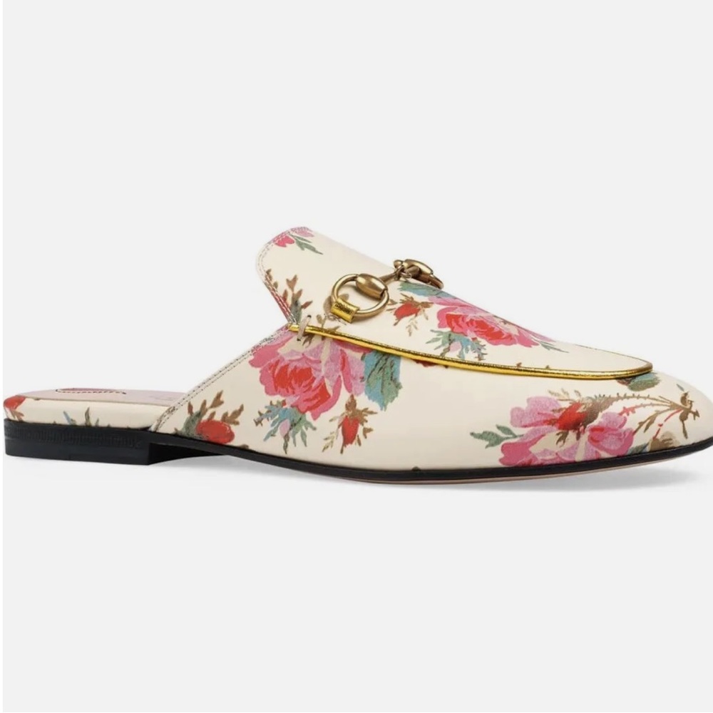 New in box Gucci Princeton Floral Mules